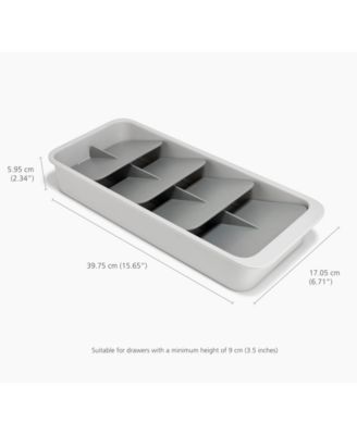 DrawerStore Large Tiered Cutlery Organizer