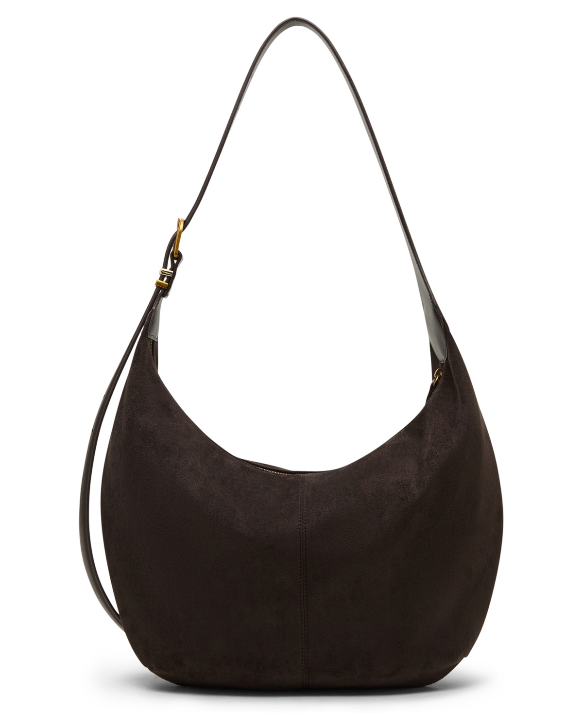 Steve Madden Olga Drapey Small Hobo Bag In Brown