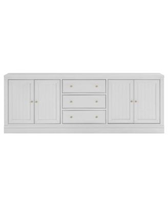 85" Wooden Amren 4 Doors Console Table