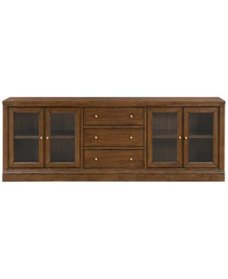 Amren 85" Wooden 4 Doors Console Table