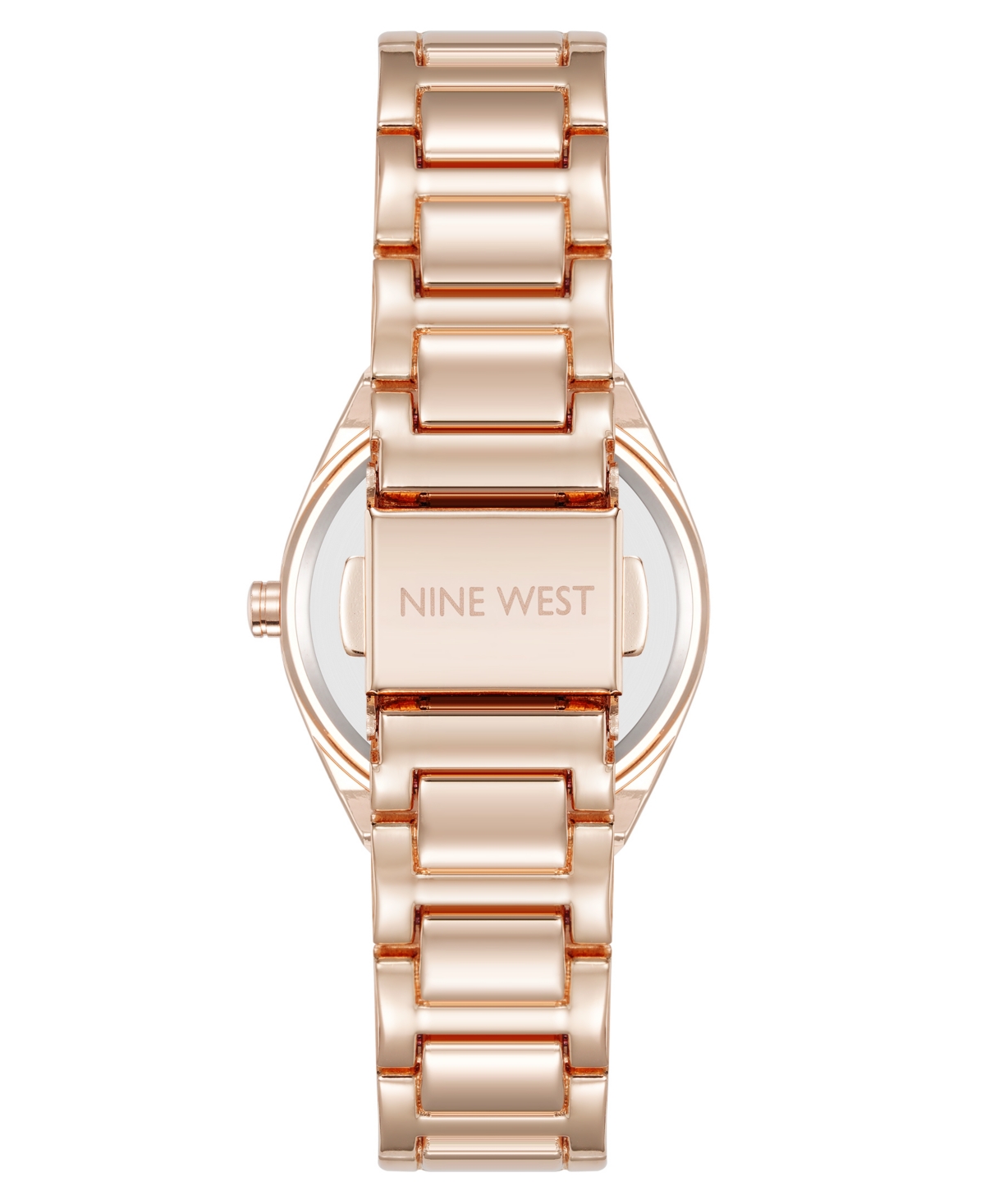 Anne Klein Women's Quartz Minimalist Rose Gold-tone Metal Alloy Watch, 30mm In Gold