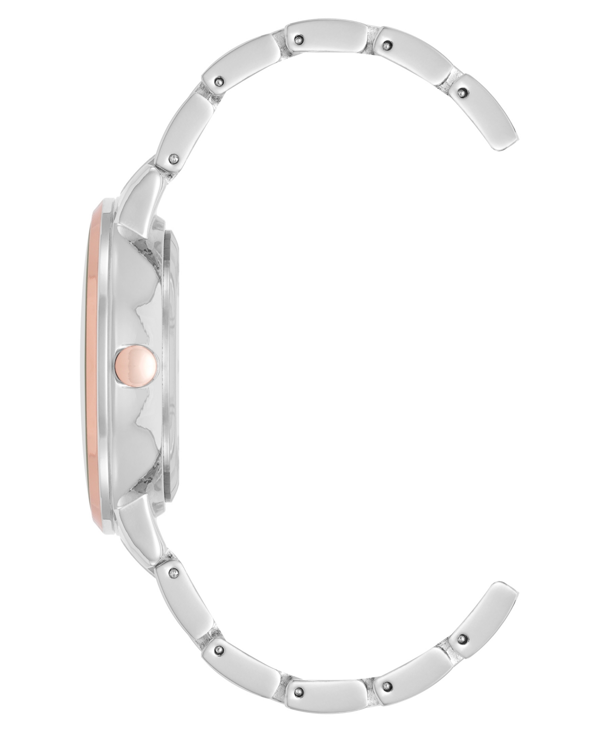 Anne Klein Women's Quartz Premium Gray And Two-tone Metal Alloy Watch, 35mm