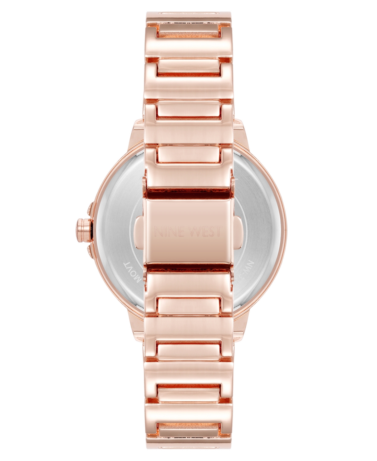 Anne Klein Women's Quartz Classic Rose Gold-tone Metal Alloy Watch, 35mm In Gold