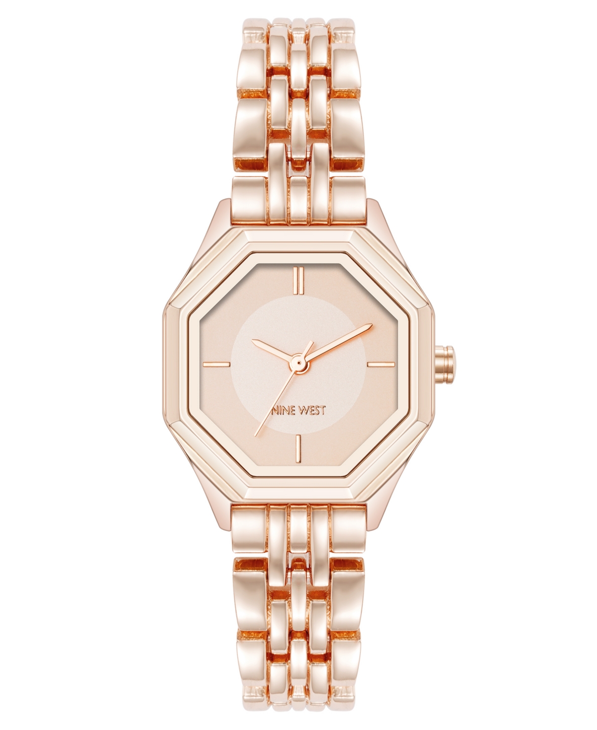 Anne Klein Women's Quartz Exquisite Rose Gold-Tone Metal Alloy Watch, 28mm