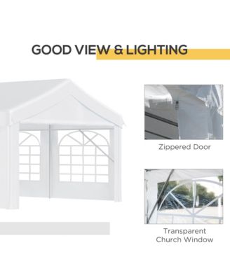 13' x 26' Heavy-duty Large Wedding Tent with Sidewalls,