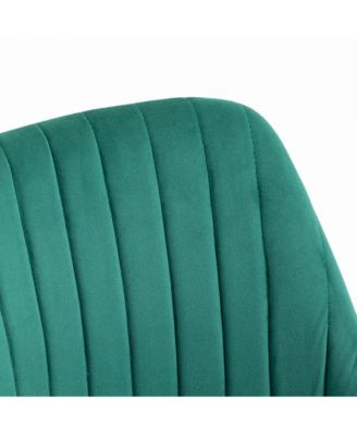 Velvet-Touch Mid-Back Armless Computer Office Task Chair Seat,