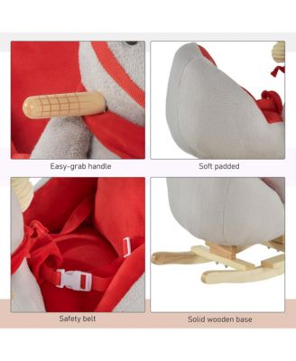 Kids Ride-On Rocking Horse Toy for Children 18-36 Months, Horse