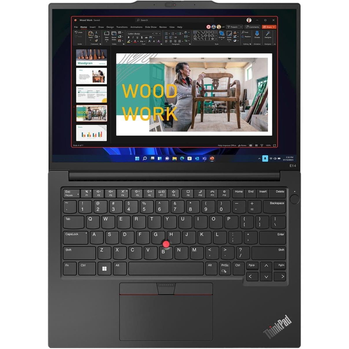 Lenovo ThinkPad E14 G5 Laptop (Intel i7-1355U 10-Core, 16GB Ram, 2x1TB Ssd , Intel Iris Xe, 14.0" 60 Hz (1920x1200),Bt, Black