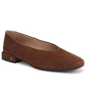 Sam Edelman - Women's Kasey Square-Toe Block-Heel Flats