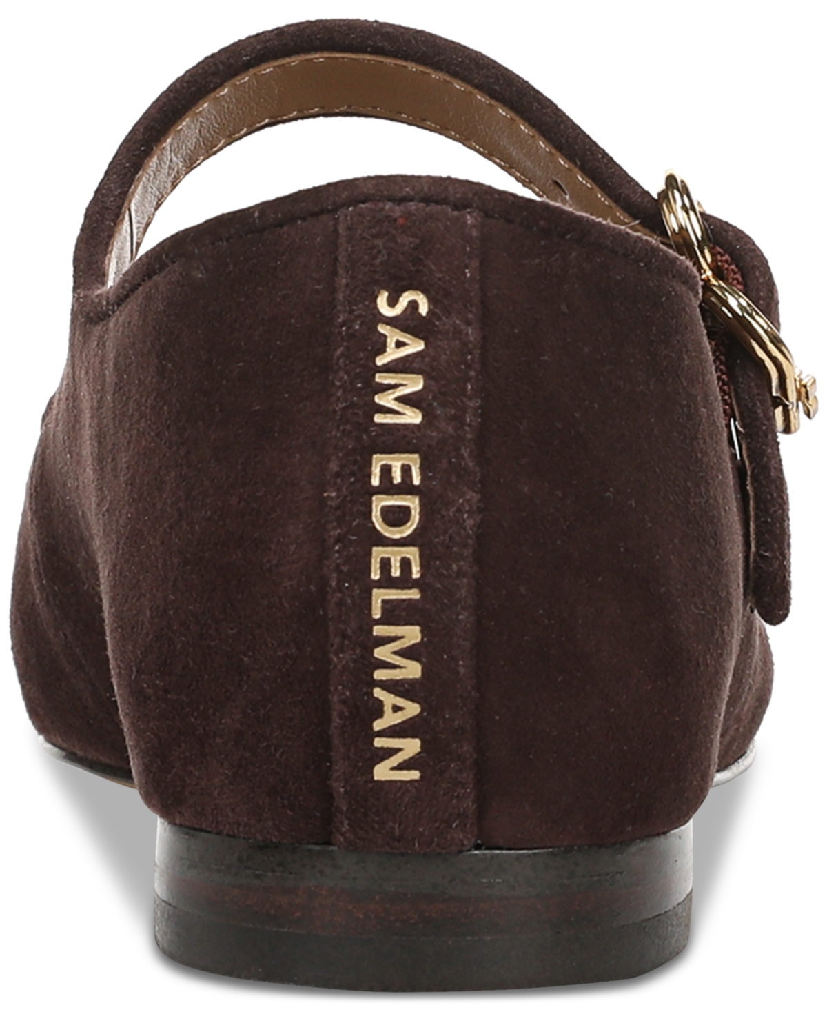 Sam Edelman Michaela Mary Jane Flat In Brown