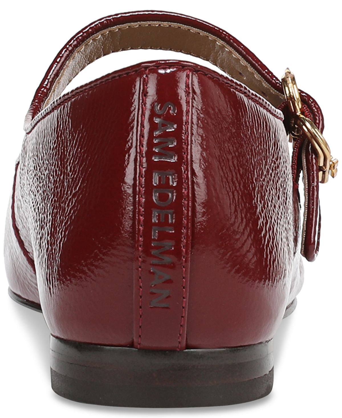 Sam Edelman Women's Michaela Mary Jane Flats In Burgundy