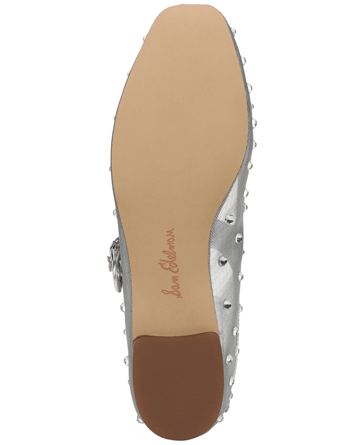 Sam Edelman Women's Michaela Shine Mary Jane Flats In Metallic