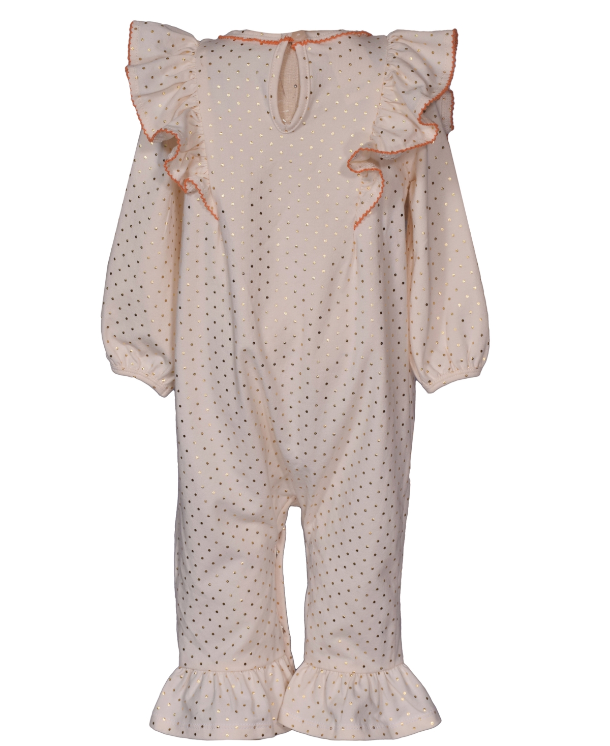 Bonnie Baby Baby Girls Harvest Coverall In Brown