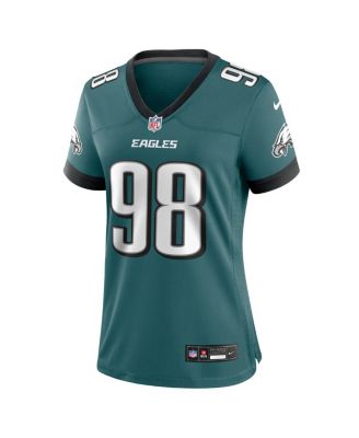 Women's Jalen Carter Midnight Green Philadelphia Eagles Team Game Jersey