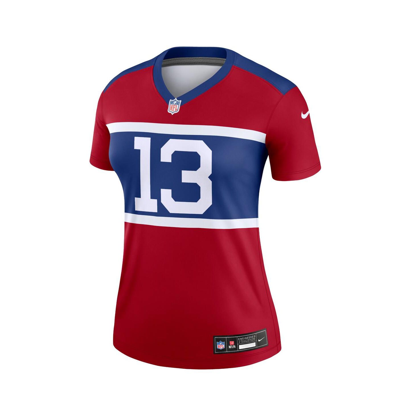 Женский топ Nike Jalin Hyatt Red New York Giants Alternate Legend Player Performance — фото 2