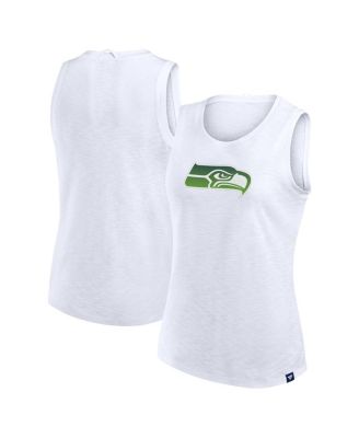 Fanatics - Women's White Seattle Seahawks Slub Tank Top