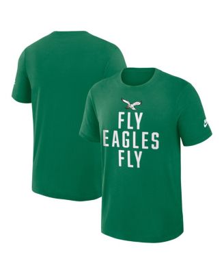 Nike - Men's Kelly Green Philadelphia Eagles Direct Handoff Rewind Slub Performance T-Shirt