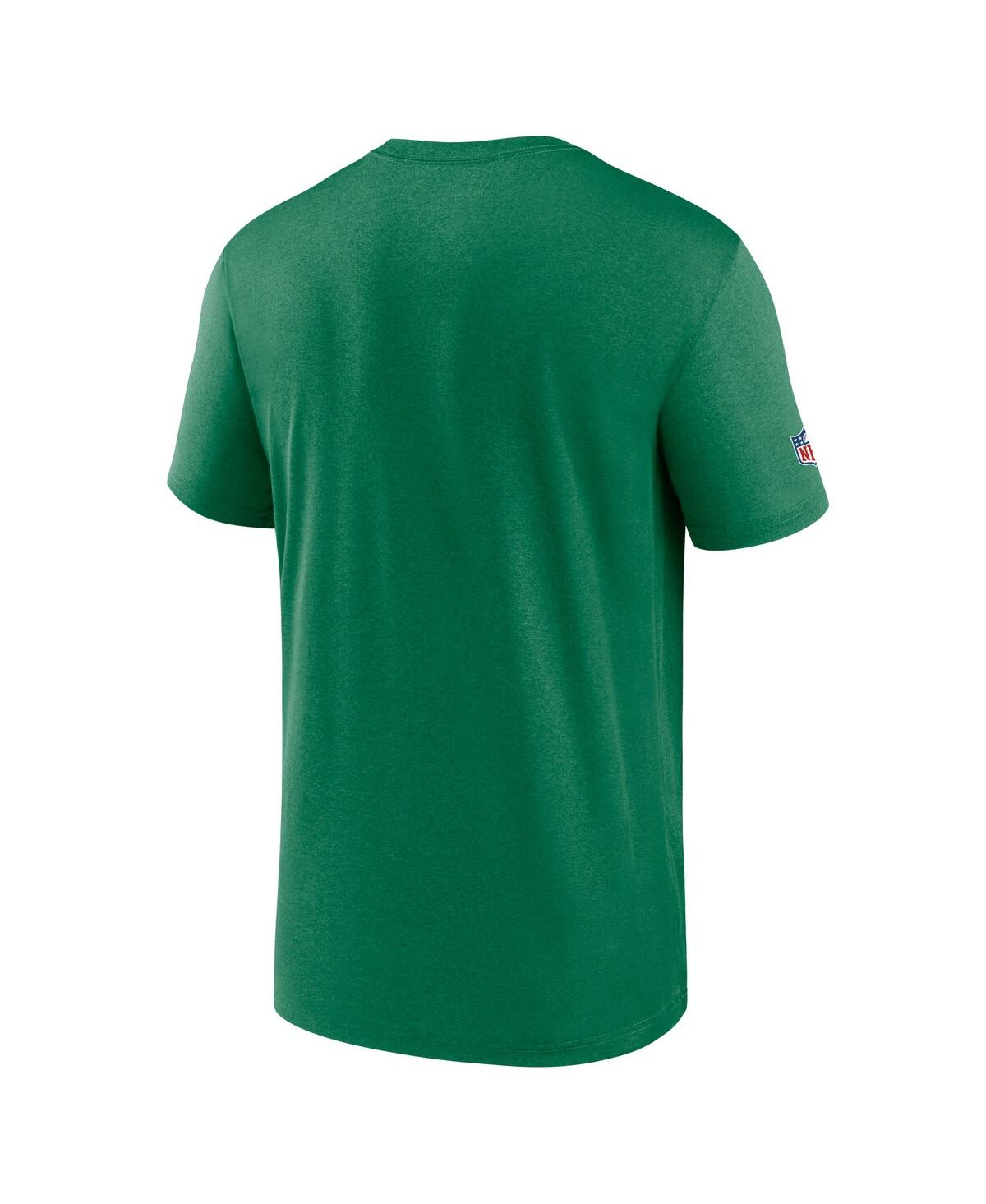 Nike Kelly Green Philadelphia Eagles Sideline Alt Pack Small Logo Legend Performance T-shirt In Green