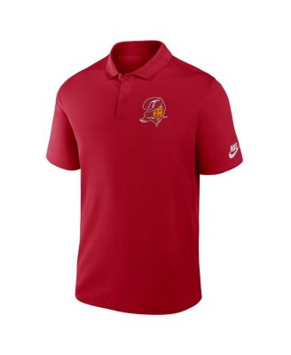 Men's Red Tampa Bay Buccaneers Rewind Victory Performance Polo Shirt