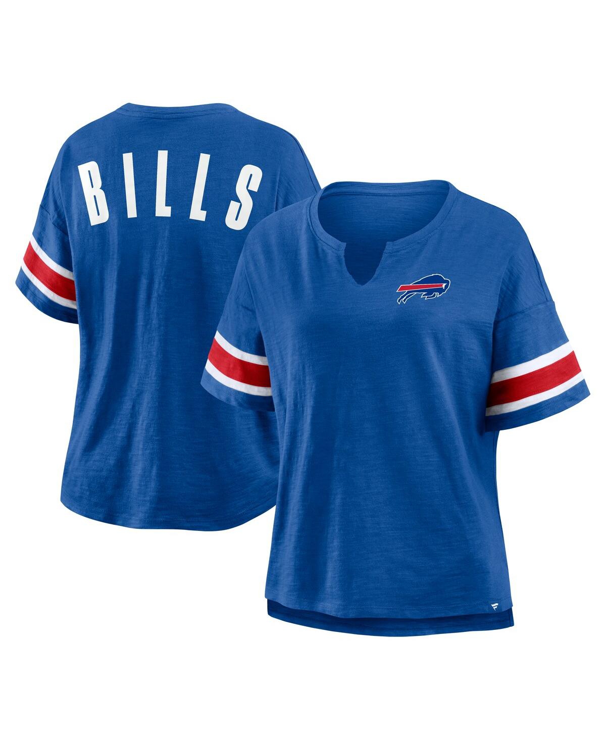 Women's Royal Buffalo Bills Redzone Curl Route T-Shirt - Royal