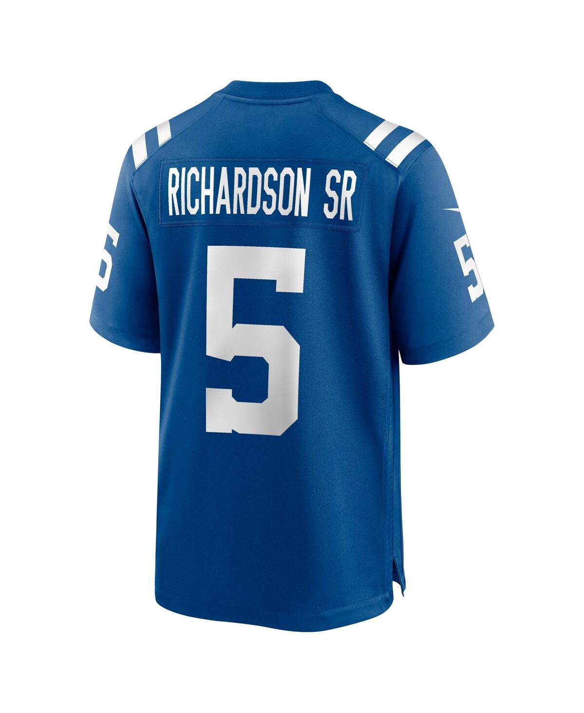 Nike Men's Anthony Richardson Sr. Royal Indianapolis Colts Team Game Jersey
