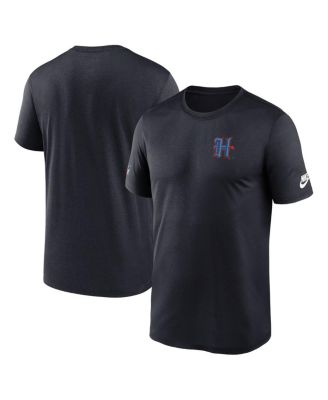 Nike - Men's Navy Houston Texans Sideline Alt Pack Small Logo Legend Performance T-Shirt