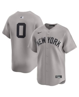Nike - Men's Marcus Stroman Gray New York Yankees Road Limited Player Jersey