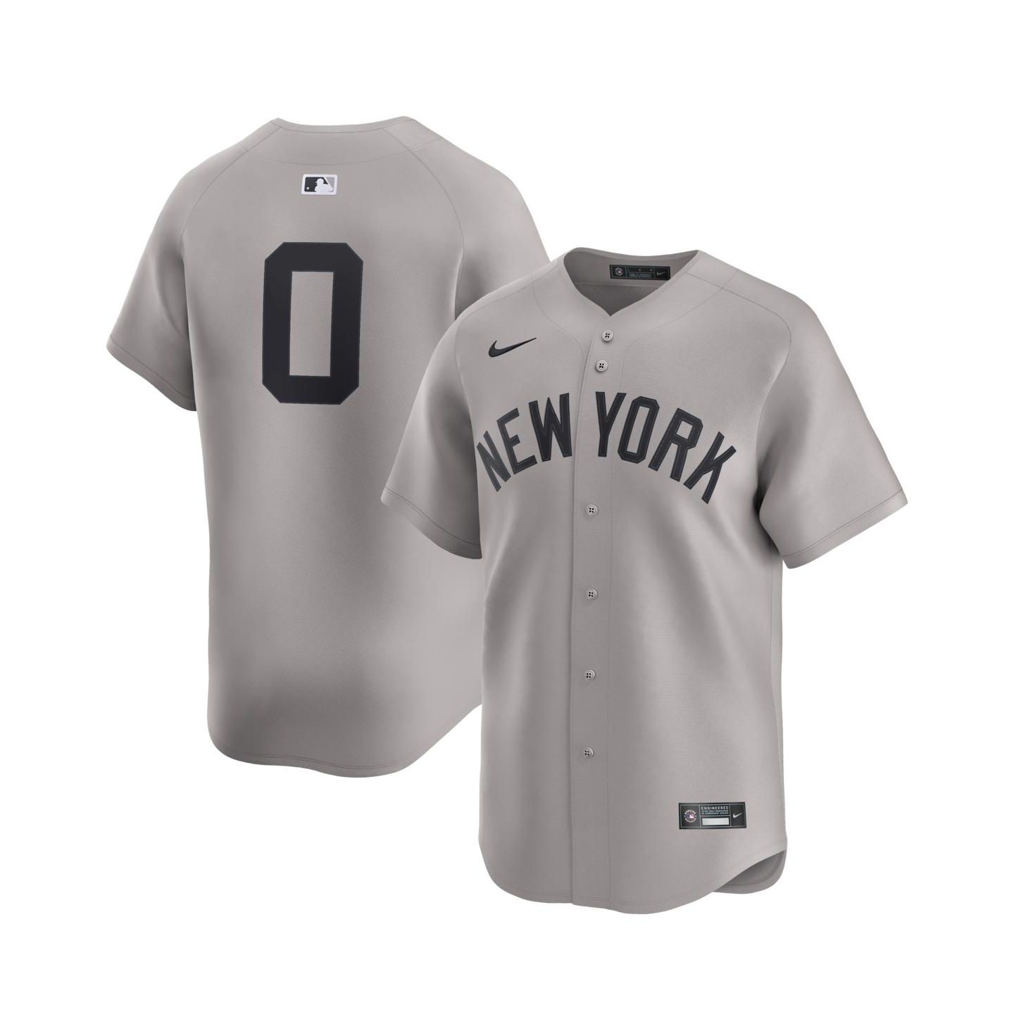 Мужской топ Nike Marcus Stroman Gray New York Yankees Road Limited Player Jersey — фото 1