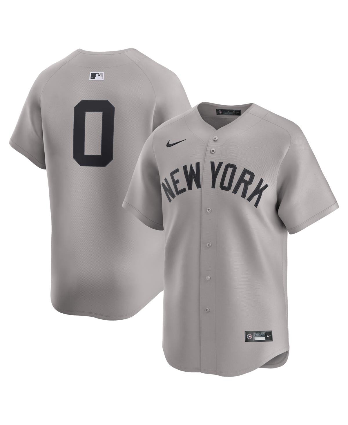 Men's Marcus Stroman Gray New York Yankees Road Limited Player Jersey - Gray
