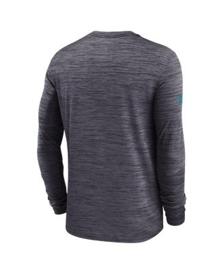 Men's Black Jacksonville Jaguars Sideline Velocity Performance Long Sleeve T-Shirt