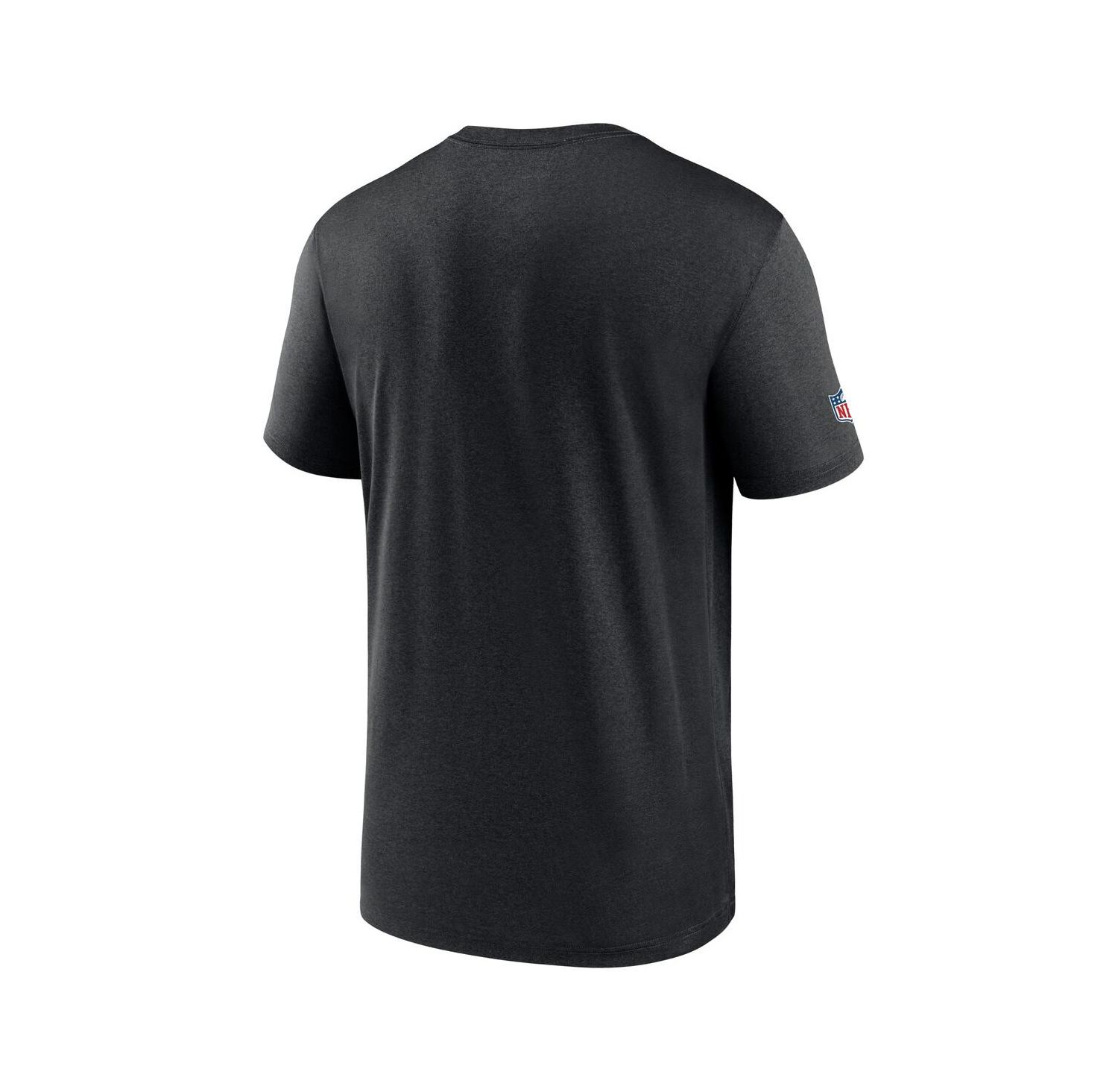 Men's Black Detroit Lions Sideline Alt Pack Small Logo Legend Performance T-Shirt