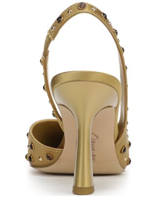 Women's Tallie Rhinestone Pointed-Toe Asymmetrical Pumps