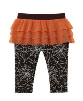 Baby Girls Minnie Mouse Halloween Skeggings Set