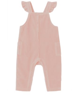 Baby Girls 2-Piece Minnie Mouse Top and Corduroy Overall Set