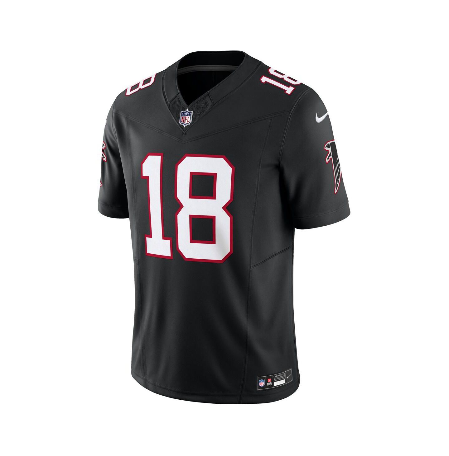 Мужской топ Nike Kirk Cousins Black Atlanta Falcons Vapor F.U.S.E. Limited Jersey — фото 2