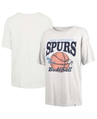 '47 Brand - Women's White San Antonio Spurs City Edition Down Court Sadie T-Shirt