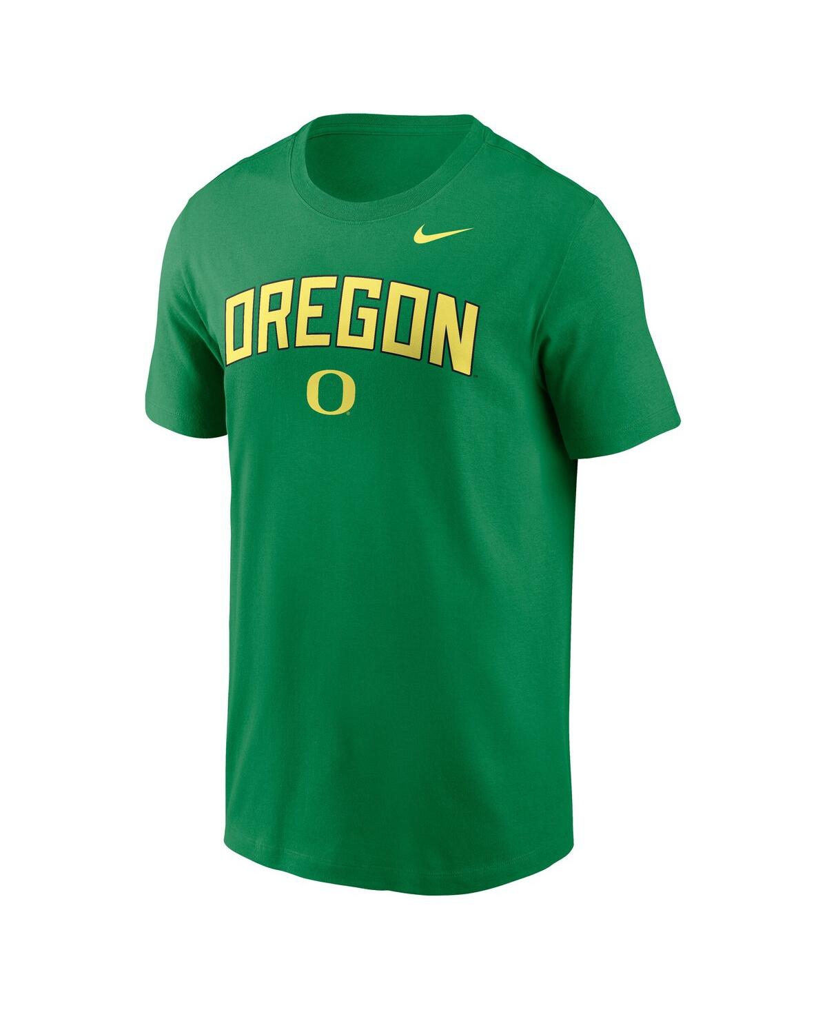 Nike Men's Green Oregon Ducks Primetime Arch Stack T-Shirt