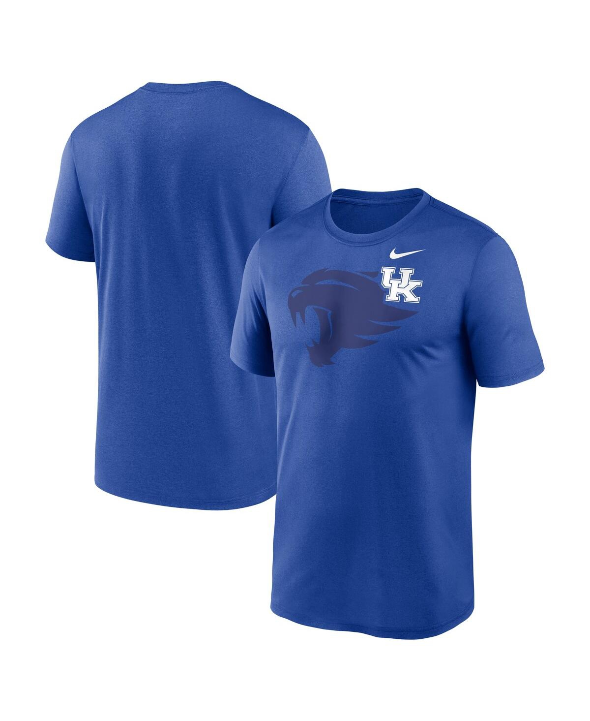 Men's Royal Kentucky Wildcats Campus Shadow Legend Performance T-Shirt - Royal