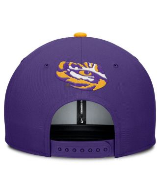 Men's Purple LSU Tigers 2025 On-Field Pro Performance Adjustable Hat