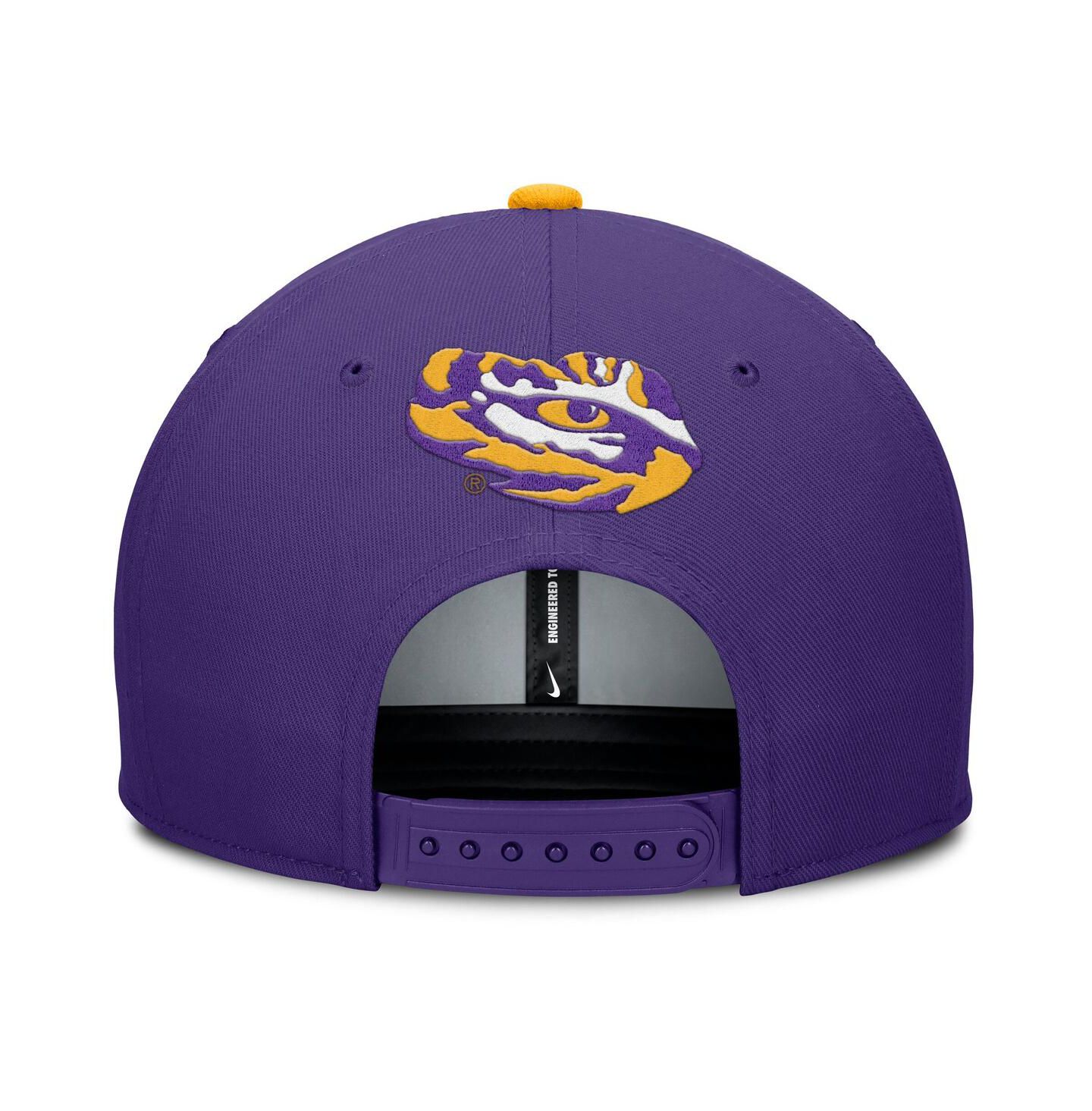 Мужская кепка Nike Purple LSU Tigers 2025 On-Field Pro Performance Adjustable Hat — фото 4
