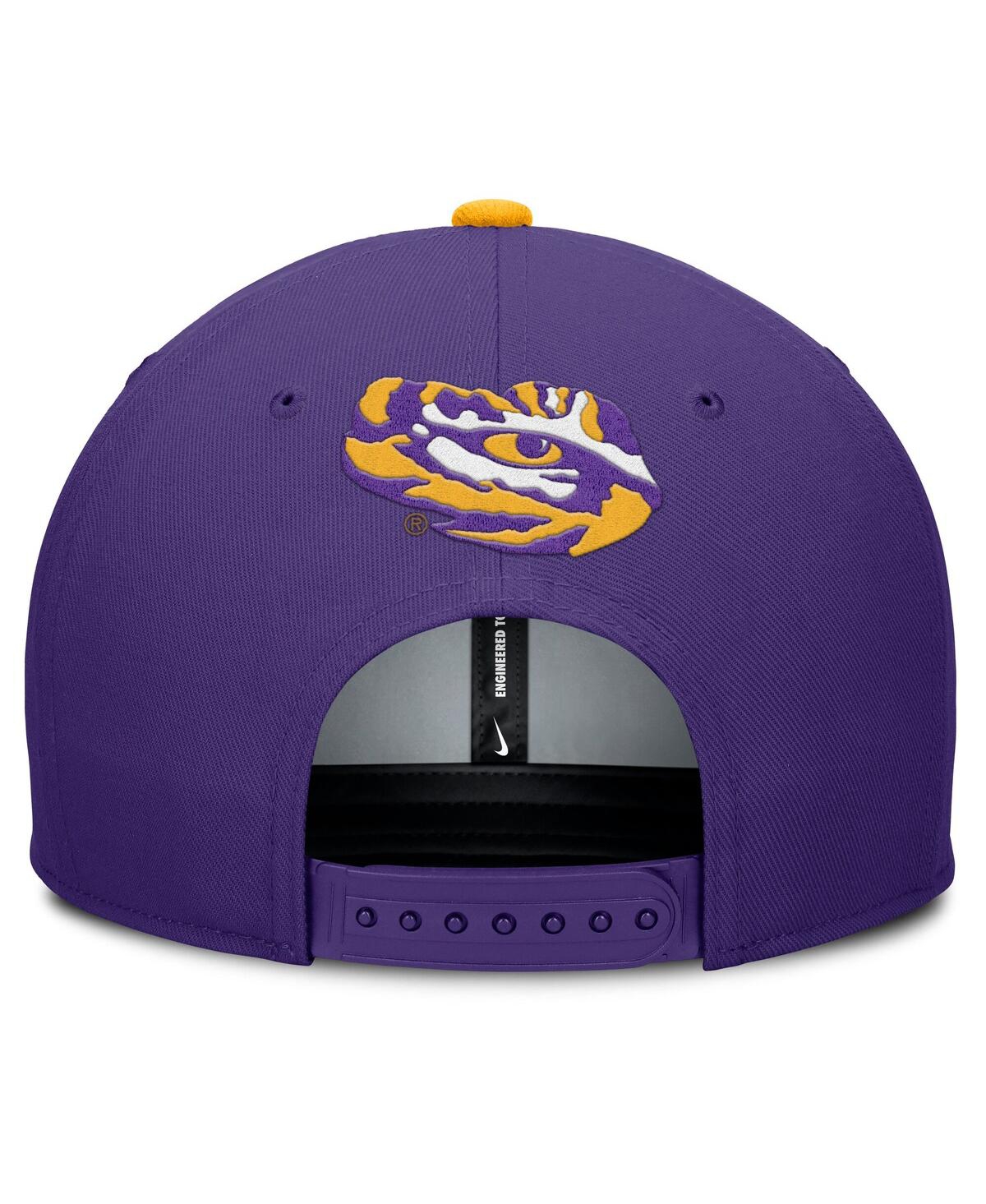 Nike Men's Purple Lsu Tigers 2025 On-field Pro Performance Adjustable Hat In Purple