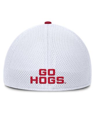 Men's Heather Gray/White Arkansas Razorbacks Trigger Flex Hat