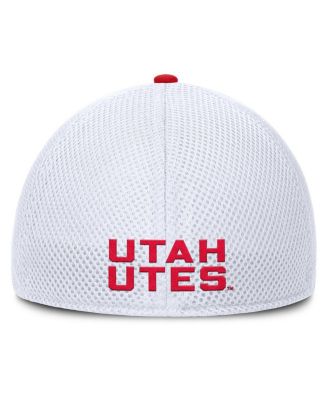 Men's Heather Gray/White Utah Utes Trigger Flex Hat