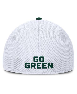 Men's Heather Gray/White Michigan State Spartans Trigger Flex Hat