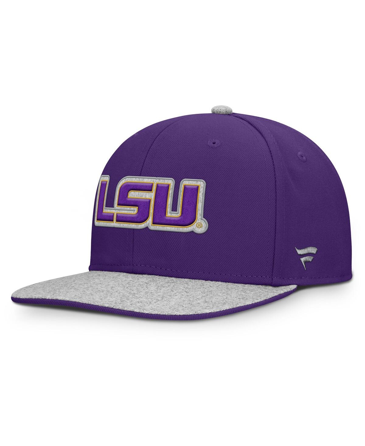 Fanatics Men's Purple Lsu Tigers Loden Snapback Hat In Purple