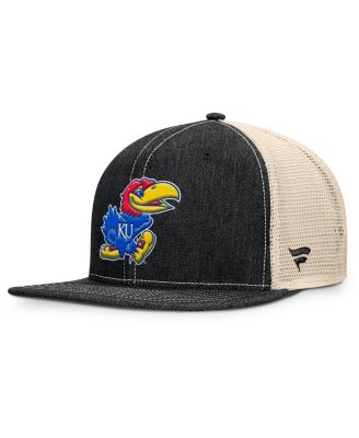 Fanatics - Men's Black/Natural Kansas Jayhawks Legend Trucker Snapback Hat
