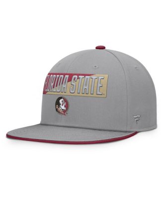 Fanatics - Men's Gray Florida State Seminoles Duo Snapback Hat