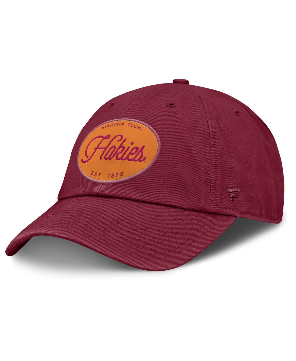Fanatics Women's Maroon Virginia Tech Hokies Candid Adjustable Hat In Burgundy