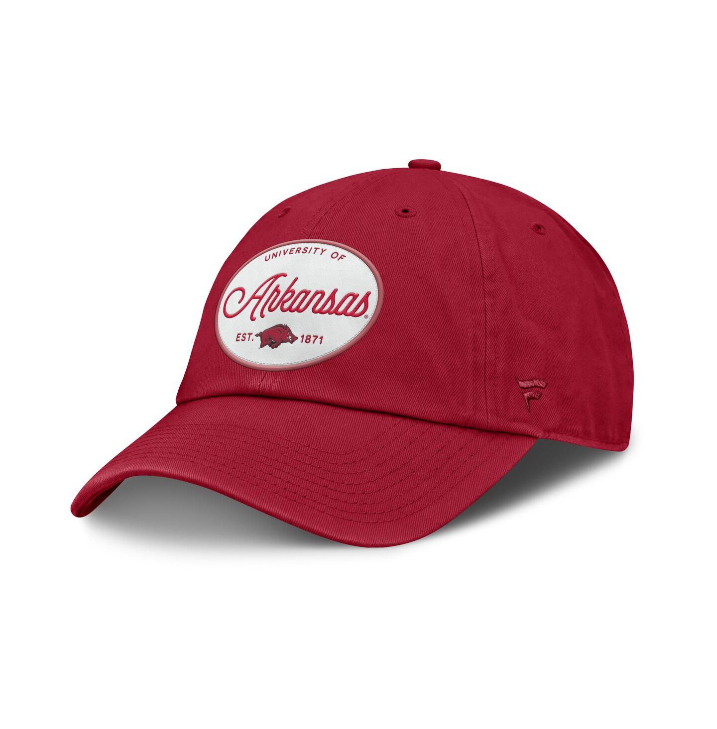 Женская кепка Fanatics Cardinal Arkansas Razorbacks Candid Adjustable Hat — фото 1