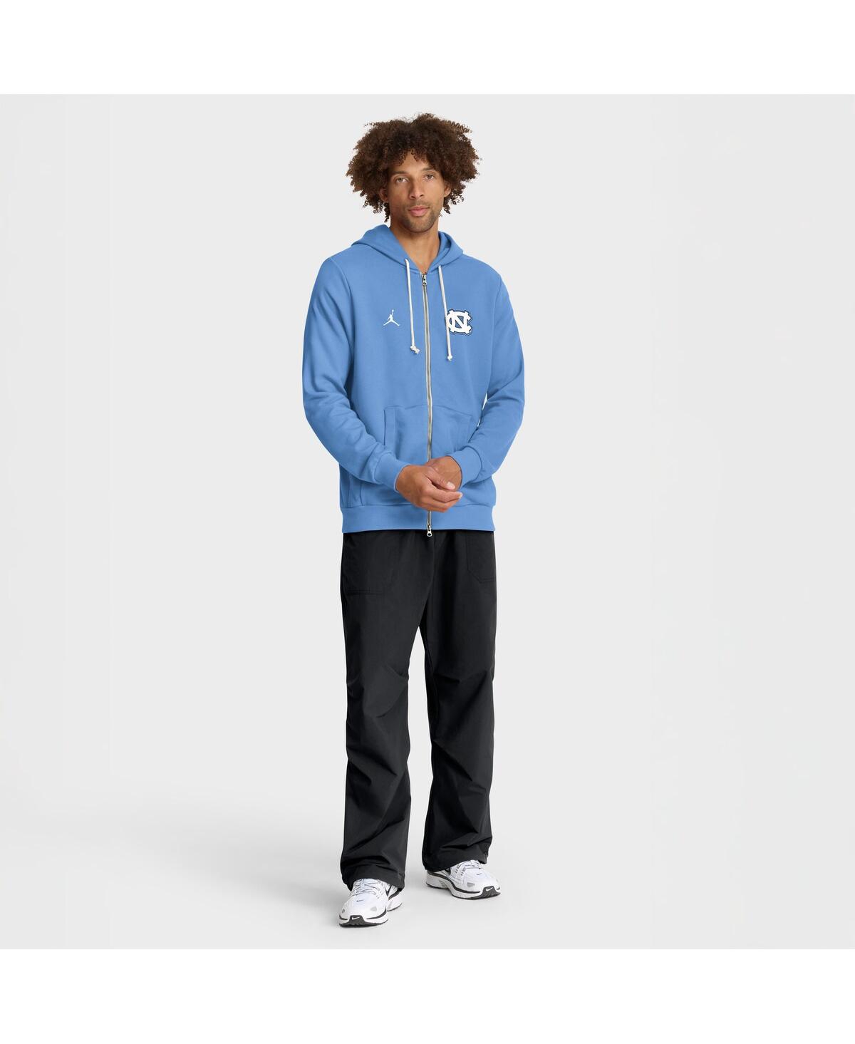 Jordan Men's Carolina Blue North Carolina Tar Heels 2025 Sideline Performance Full-zip Hoodie In Blue